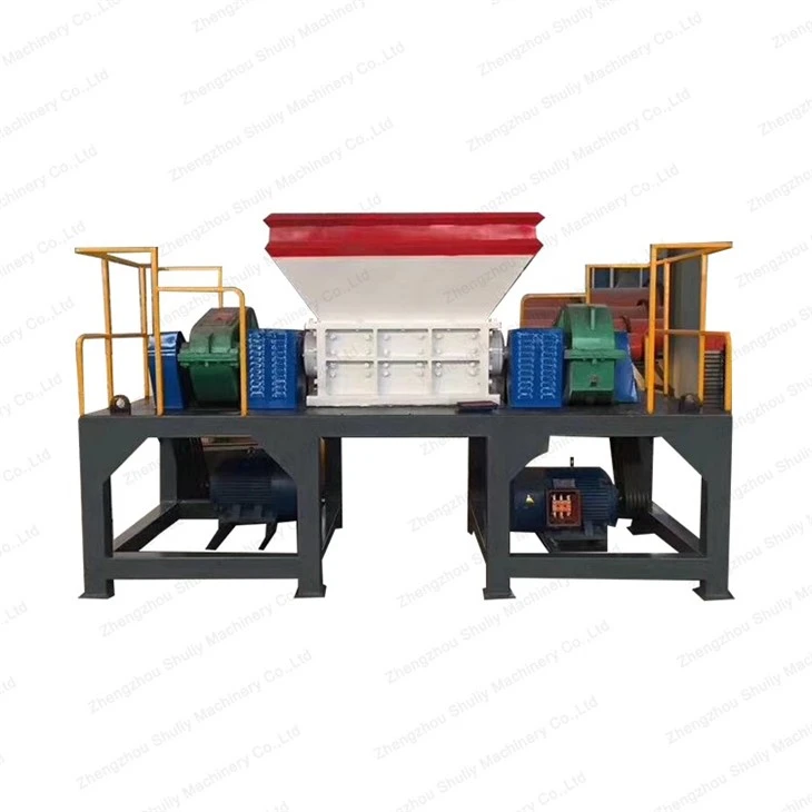 Double shaft shredder 4