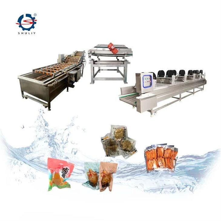snack washing drying line