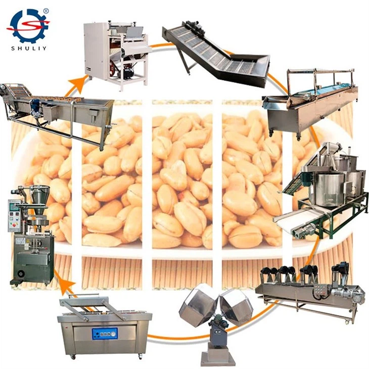 fried peanut production line