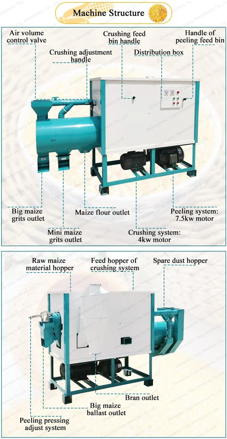 corn flour milling machine2