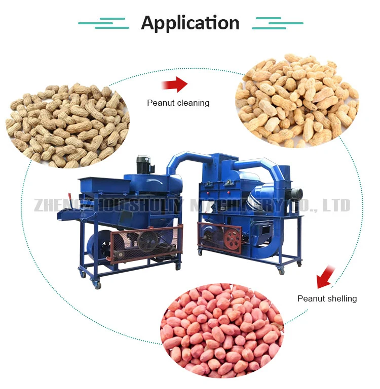 Peanut sheller remover Peanut sheller remover